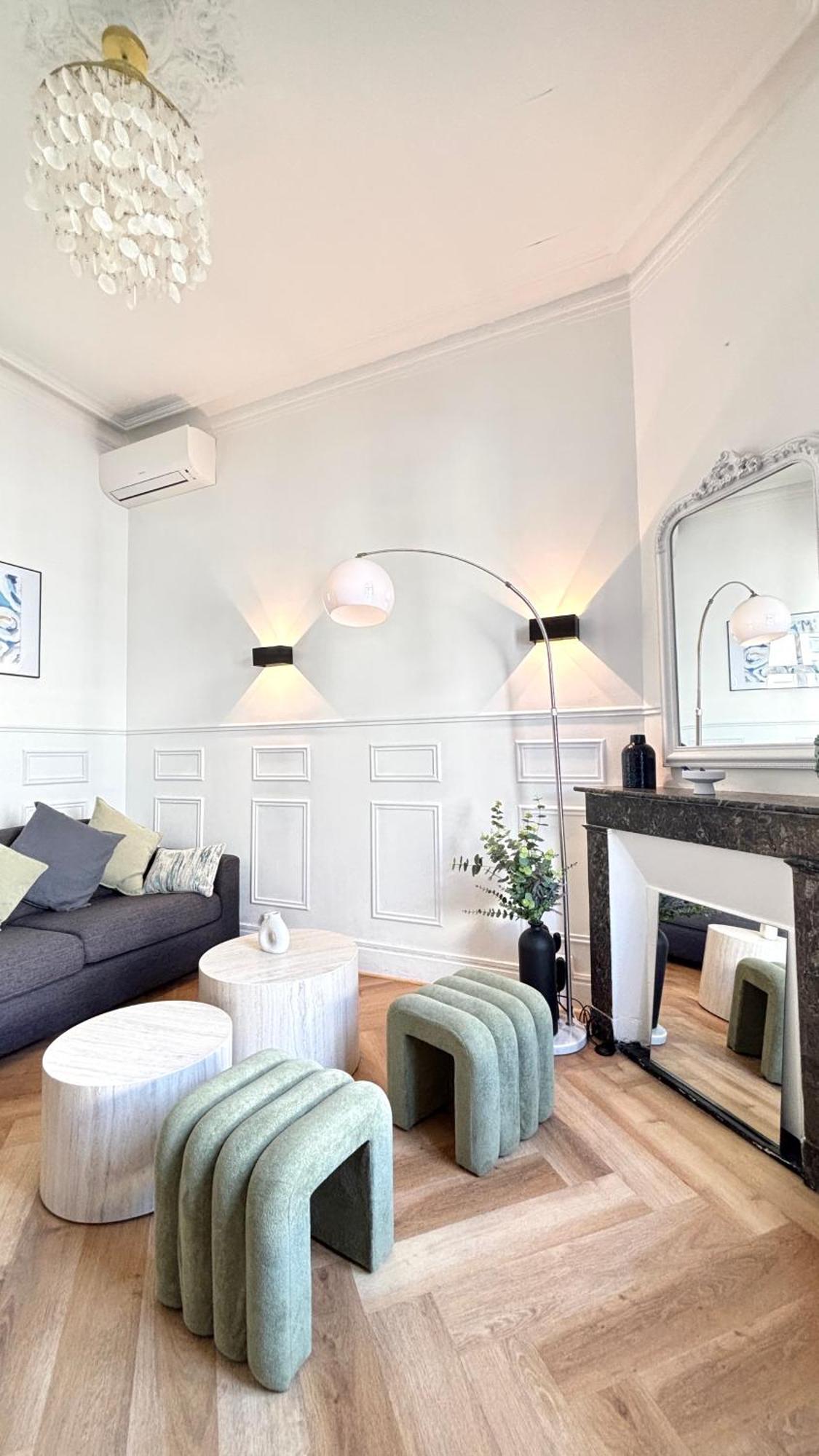 Appartement Haussmannien Gare Centre-Ville Clim Montpellier Dış mekan fotoğraf
